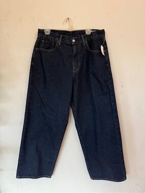 NWT Gap Men's Dark Blue Extra Baggy Jeans 30x28